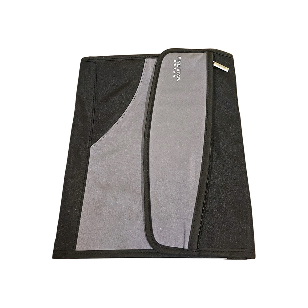 Five Star Expanding File‎ Folder Accordion Document Organizer Black/Gray